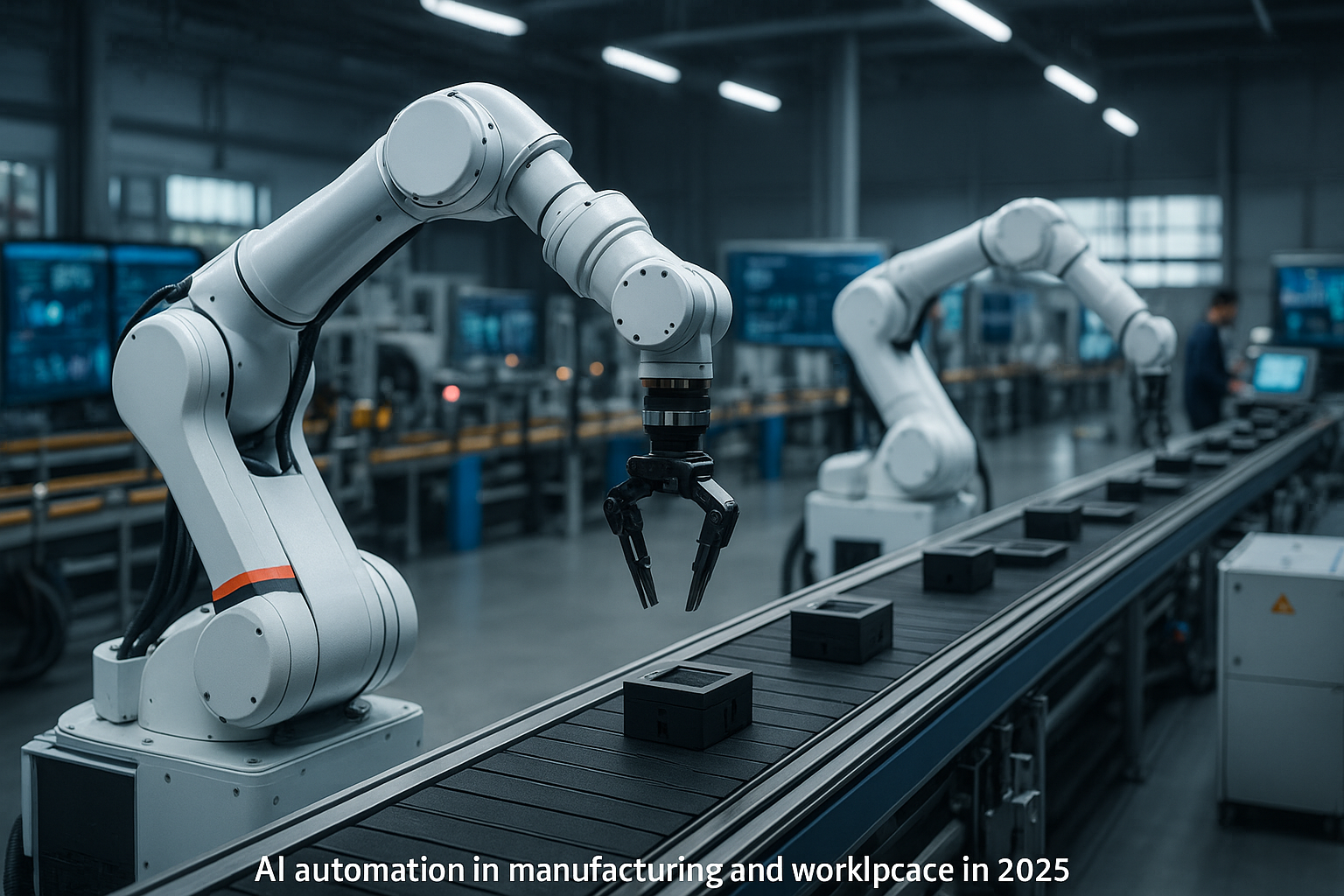 AI automation in manufacturing and workplace systems in 2025