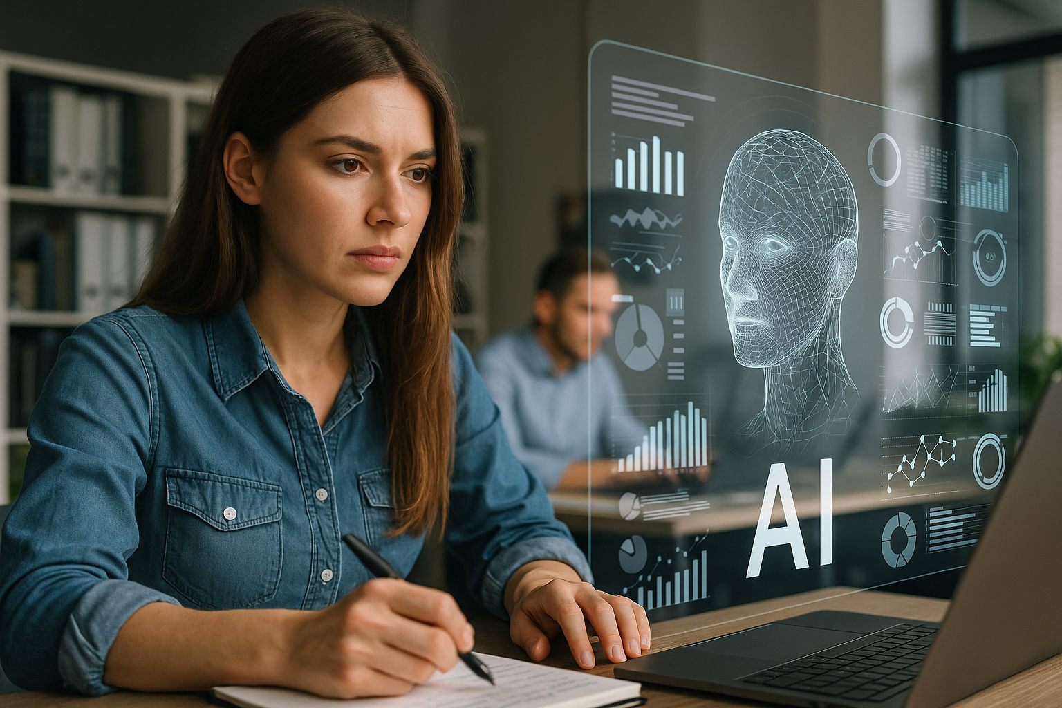 Redefinition of jobs through AI and machine learning technologies
