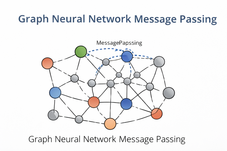 advanced ML algorithms graph neural network message passing