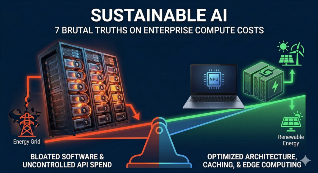 Sustainable AI: 7 Brutal Truths on Enterprise Compute Costs